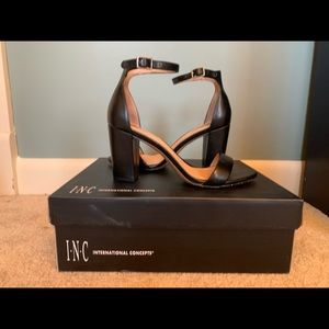 Black Strappy Heeels